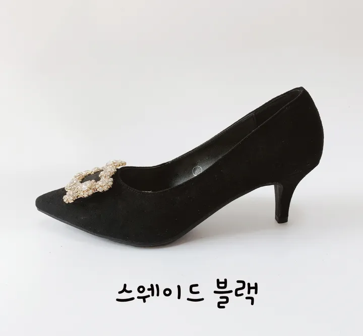 스틸레토 큐빅 블링 펌프스힐 상세 이미지 23
