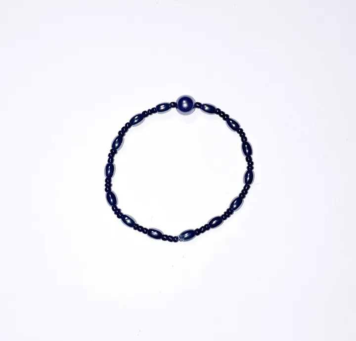 !당일 출고![커플 팔찌 추천!] Simple Hematite Bracelet / 헤머타이트 팔찌 상세 이미지 4