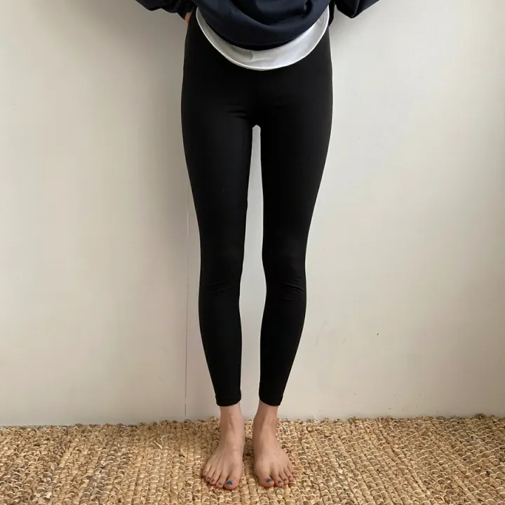 [피치속기모] 슬림하게 잡아주는 기모 쫀쫀 레깅스 상세 이미지 22