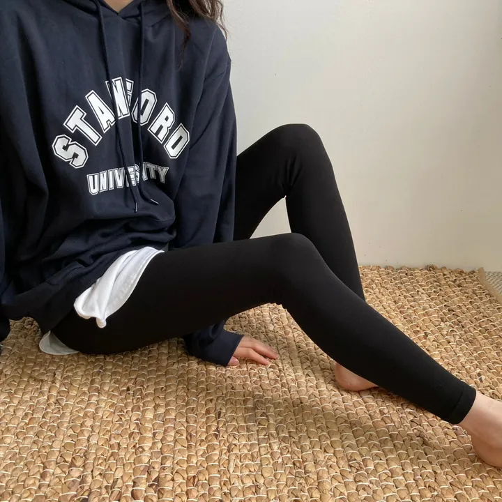 [피치속기모] 슬림하게 잡아주는 기모 쫀쫀 레깅스 상세 이미지 24