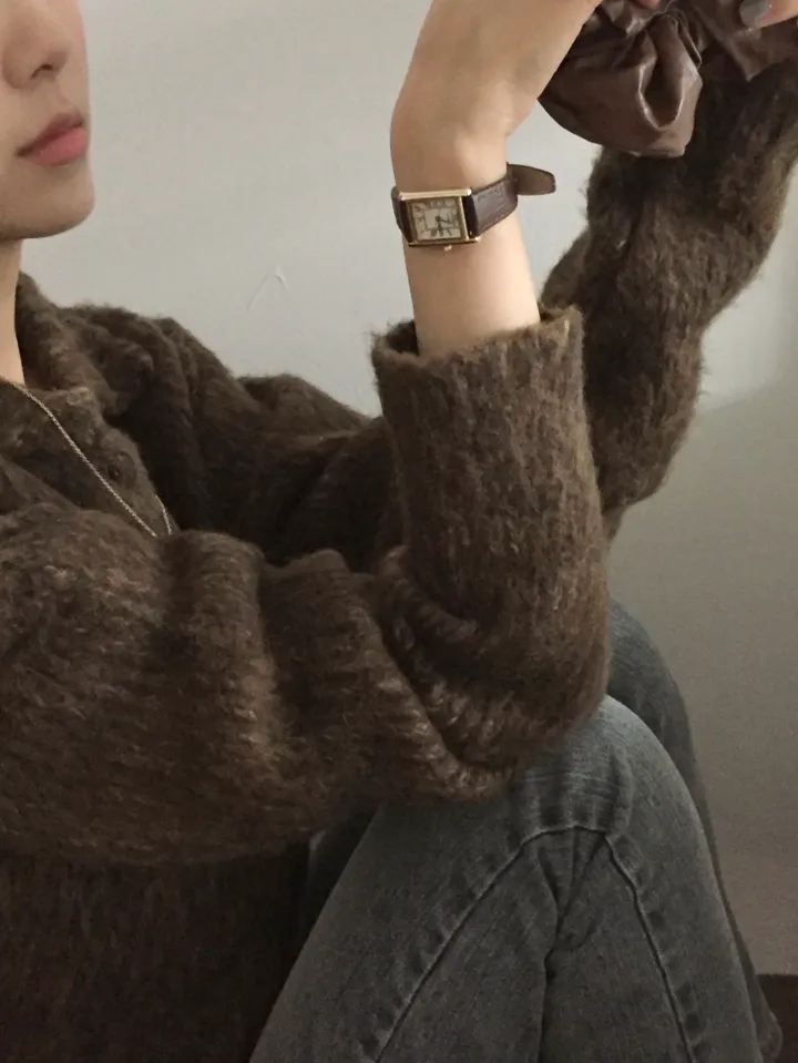 프렌치 레더 손목시계 (2 type, 2 color) 상세 이미지 5