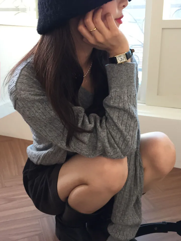 프렌치 레더 손목시계 (2 type, 2 color) 상세 이미지 20