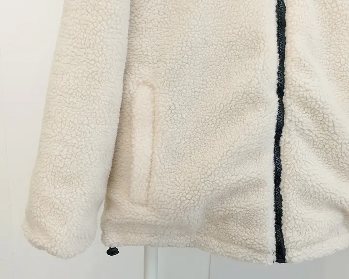 [양면가능!/M~2XL] 패치 양털자켓 후리스 후드집업 (리버시블!) 3컬러 상세 이미지 48