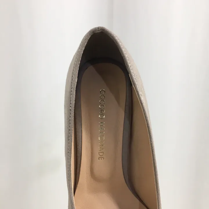 [국내제작]스웨이드 스틸레토 쿠션 엣지 미들 펌프스 힐 7cm 상세 이미지 33