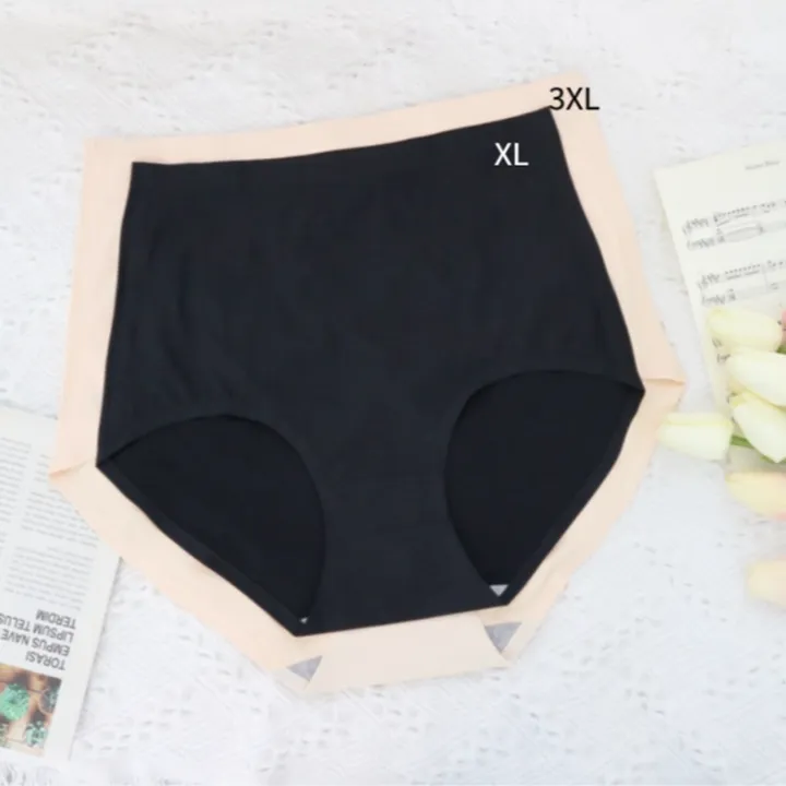 6천장돌파 [2~4XL/빅사이즈] 하이웨스트 심리스팬티 노라인 무봉제 햄팬티 빅사이즈팬티 빅사이즈심리스팬티 여성팬티 3color 상세 이미지 3