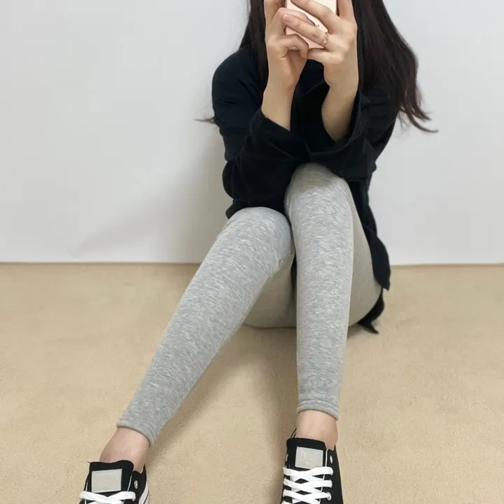 [겨울 필수템/보정핏] 밍크기모 융털 레깅스 압박스타킹 상세 이미지 3