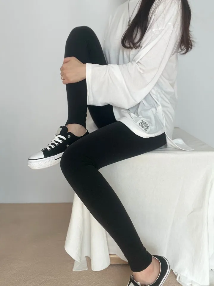 [겨울 필수템/보정핏] 밍크기모 융털 레깅스 압박스타킹 상세 이미지 10