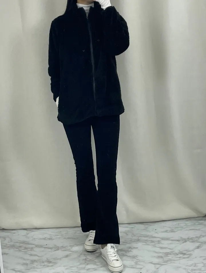 💖당일발송💖[1+1할인/검품X/공장출고] 데일리 하이넥 보들보들 도톰 양털 후리스집업 (6color) 상세 이미지 5