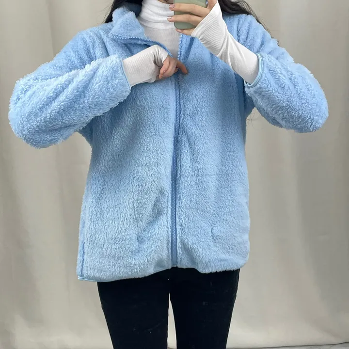 💖당일발송💖[1+1할인/검품X/공장출고] 데일리 하이넥 보들보들 도톰 양털 후리스집업 (6color) 상세 이미지 17