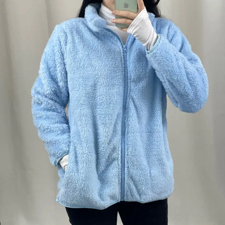 💖당일발송💖[1+1할인/검품X/공장출고] 데일리 하이넥 보들보들 도톰 양털 후리스집업 (6color) 상세 이미지 19
