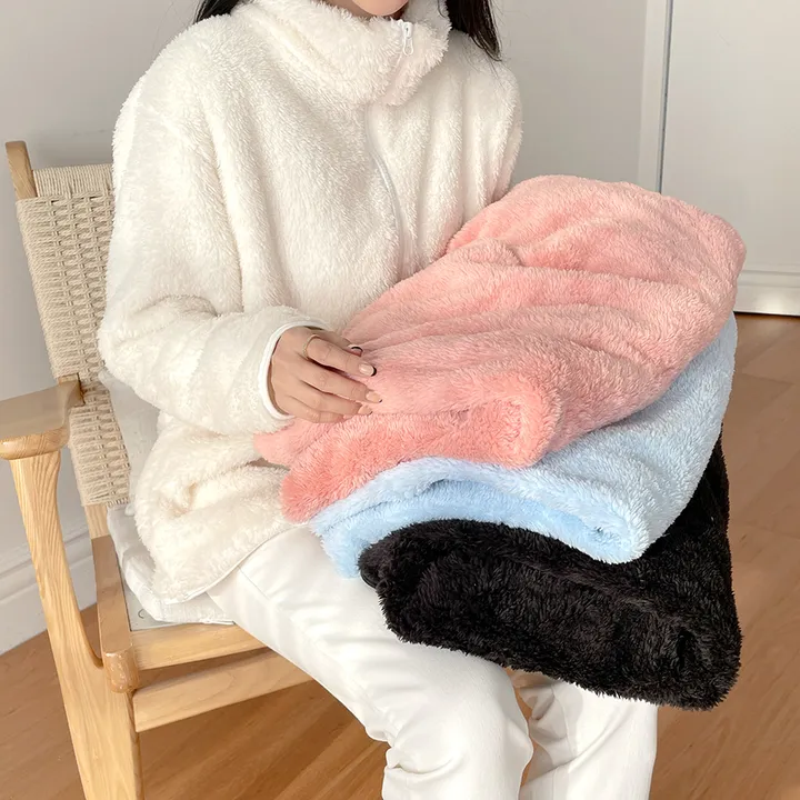 [1+1할인!]포근 도톰 양털 후리스집업 플리스 자켓 4color 상세 이미지 30