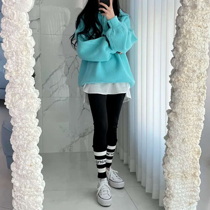 [기모레깅스/찐소장강추/꾸안꾸/소장 필수] 데일리 캐주얼 기모 워머 레깅스 상세 이미지 3