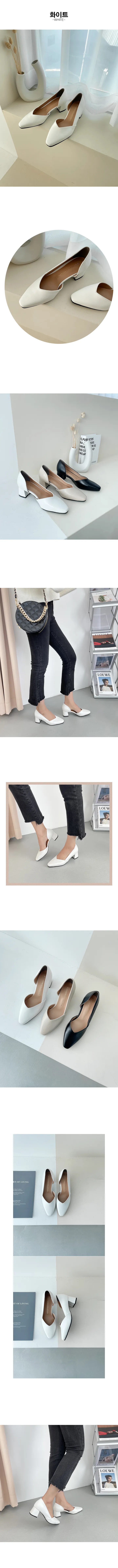 베이직 스틸레토 펌프스 구두 미들힐 5cm 3colors 상세 이미지 4