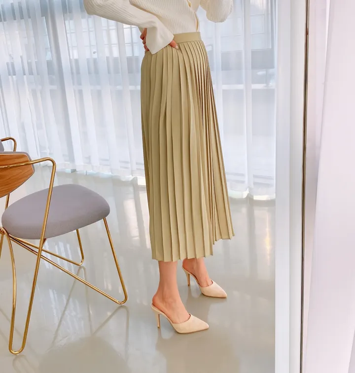 수제화라인 뾰족코 스틸레토 하이힐 뮬 슬리퍼 상세 이미지 9