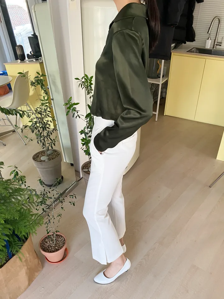 DAL727 펌프스 미들 힐 여자 에나멜 구두 둥근코 라운드 신발 블랙 화이트 발편한 굽낮은 가죽 데일리 캐주얼 하객 원피스 20대 스틸레토 예쁜 슈즈 상세 이미지 7