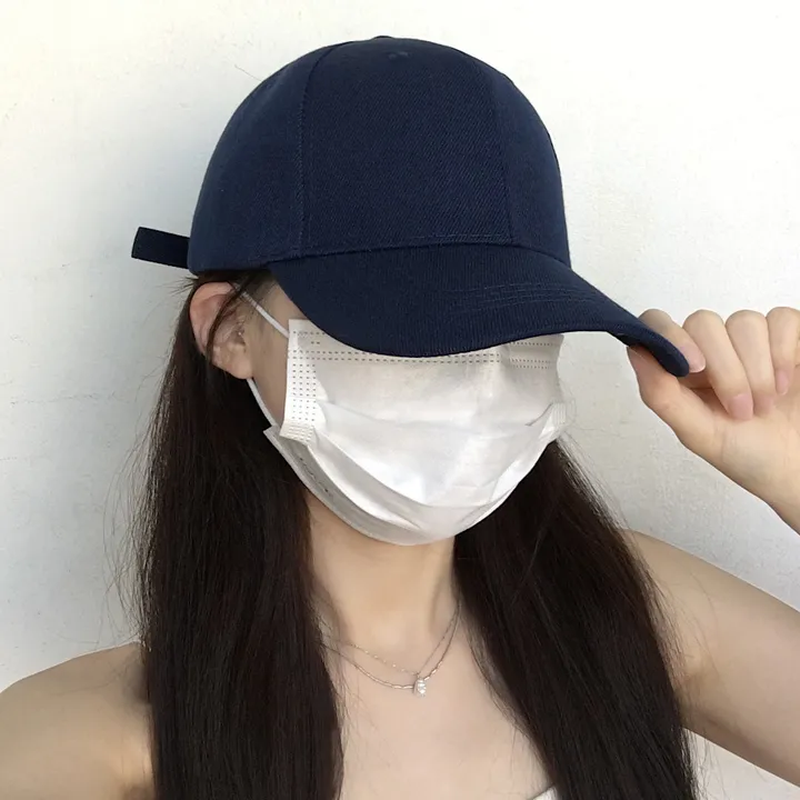[추가할인/당일출고] 연예인핏 데일리 무지 야구 볼캡 베이직 노제 남녀공용 소두핏 대두커버 봄 여름 가을 겨울 신상 할인 사계절 쌍수 성형수술 모자 상세 이미지 20
