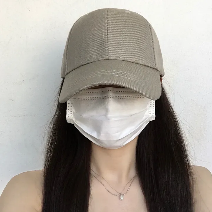 [추가할인/당일출고] 연예인핏 데일리 무지 야구 볼캡 베이직 노제 남녀공용 소두핏 대두커버 봄 여름 가을 겨울 신상 할인 사계절 쌍수 성형수술 모자 상세 이미지 23
