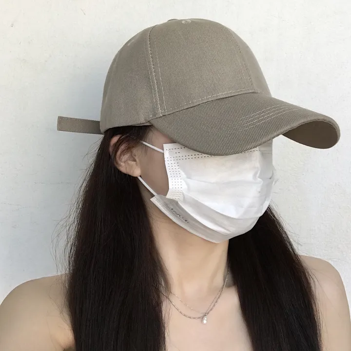 [추가할인/당일출고] 연예인핏 데일리 무지 야구 볼캡 베이직 노제 남녀공용 소두핏 대두커버 봄 여름 가을 겨울 신상 할인 사계절 쌍수 성형수술 모자 상세 이미지 24
