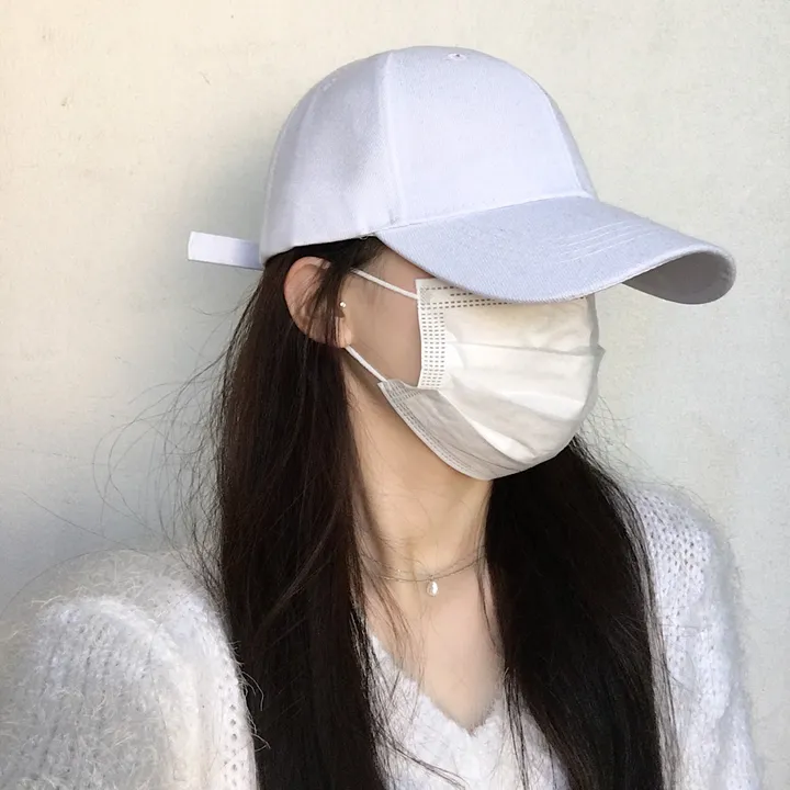 [추가할인/당일출고] 연예인핏 데일리 무지 야구 볼캡 베이직 노제 남녀공용 소두핏 대두커버 봄 여름 가을 겨울 신상 할인 사계절 쌍수 성형수술 모자 상세 이미지 5
