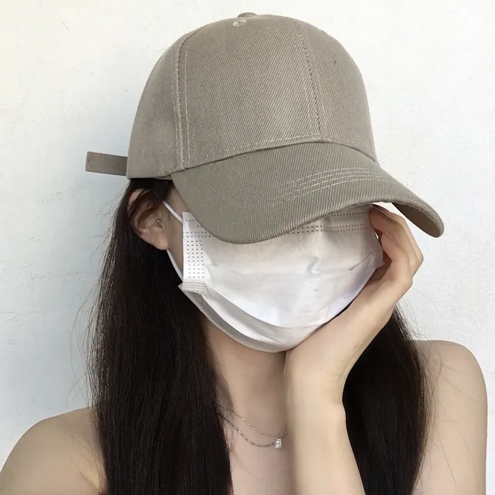 [추가할인/당일출고] 연예인핏 데일리 무지 야구 볼캡 베이직 노제 남녀공용 소두핏 대두커버 봄 여름 가을 겨울 신상 할인 사계절 쌍수 성형수술 모자 상세 이미지 27