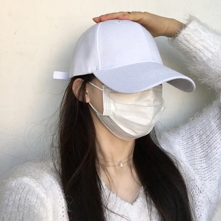 [추가할인/당일출고] 연예인핏 데일리 무지 야구 볼캡 베이직 노제 남녀공용 소두핏 대두커버 봄 여름 가을 겨울 신상 할인 사계절 쌍수 성형수술 모자 상세 이미지 6