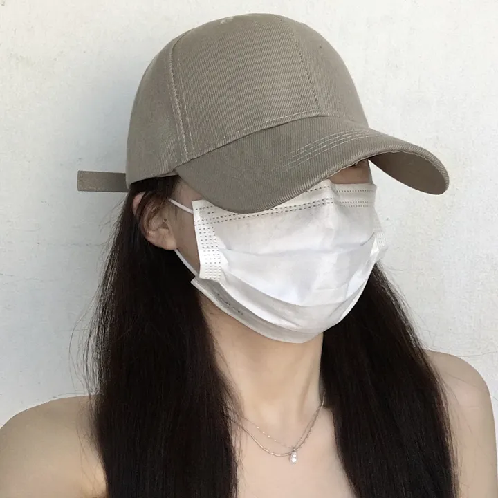 [추가할인/당일출고] 연예인핏 데일리 무지 야구 볼캡 베이직 노제 남녀공용 소두핏 대두커버 봄 여름 가을 겨울 신상 할인 사계절 쌍수 성형수술 모자 상세 이미지 25