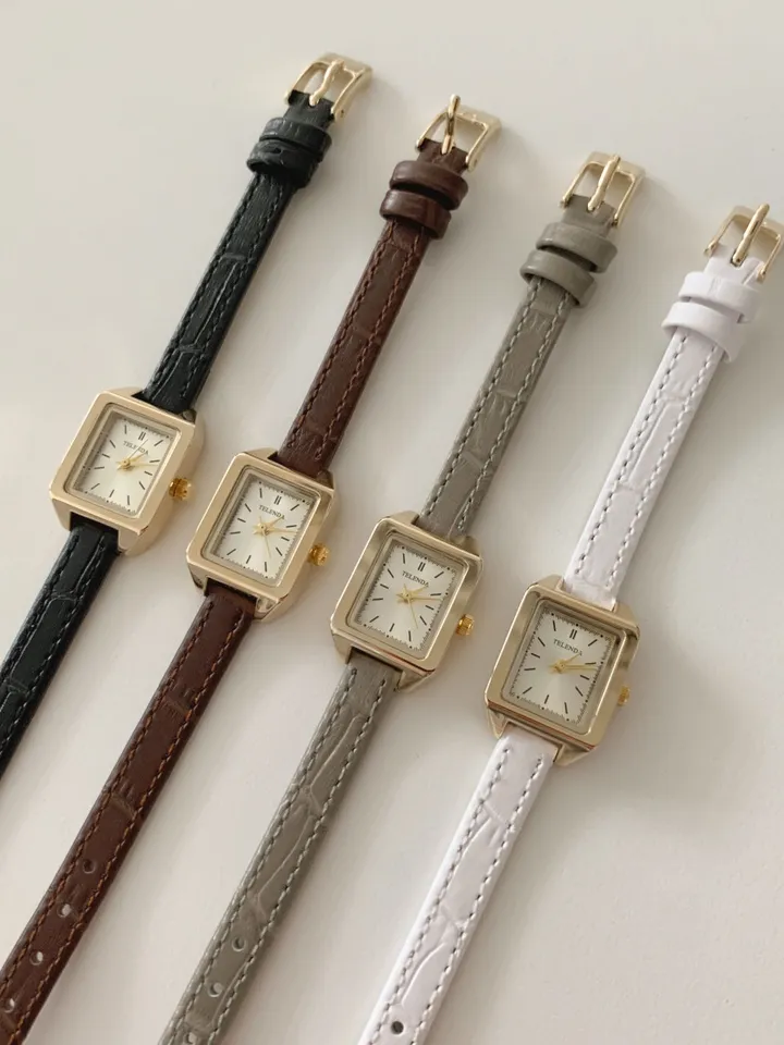 베를린 레더 손목시계 (2 type, 4 color) 상세 이미지 1