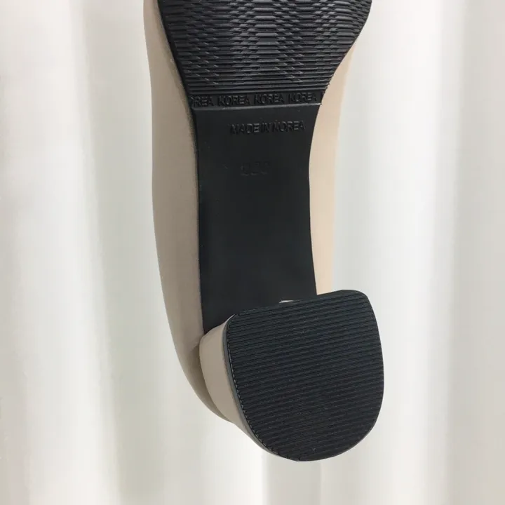 [당일배송/국산수제] 라운드 쿠션 베이직 미들굽 펌프스 힐 5cm 상세 이미지 14