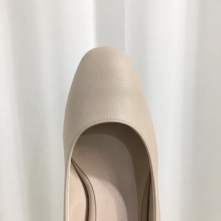 [당일배송/국산수제] 라운드 쿠션 베이직 미들굽 펌프스 힐 5cm 상세 이미지 7
