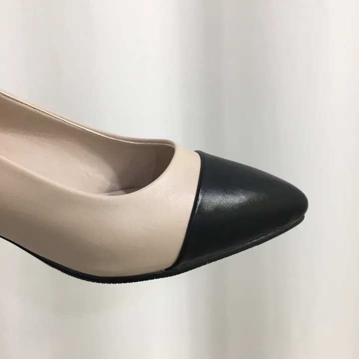 [국내제작/주문폭주] 배색 투톤 스틸레토 쿠션 펌프스 힐 5cm,7cm 상세 이미지 53