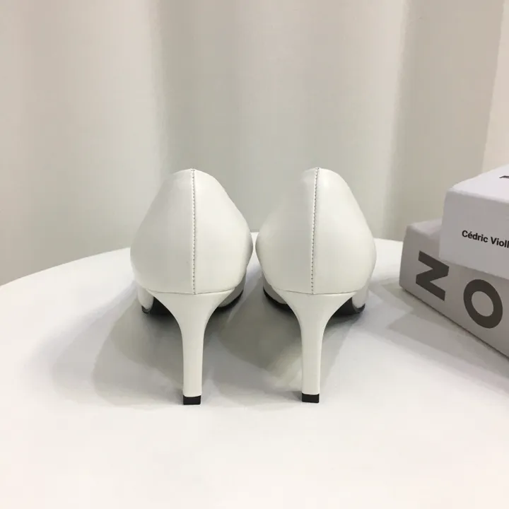 [국내제작/주문폭주] 배색 투톤 스틸레토 쿠션 펌프스 힐 5cm,7cm 상세 이미지 34