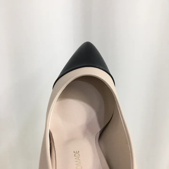 [국내제작/주문폭주] 배색 투톤 스틸레토 쿠션 펌프스 힐 5cm,7cm 상세 이미지 54