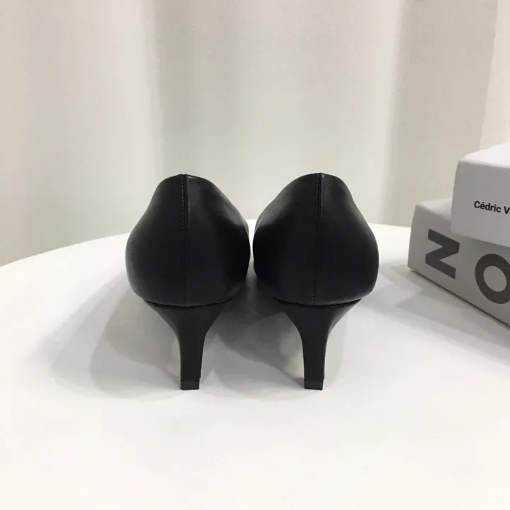 [국내제작/주문폭주] 배색 투톤 스틸레토 쿠션 펌프스 힐 5cm,7cm 상세 이미지 23