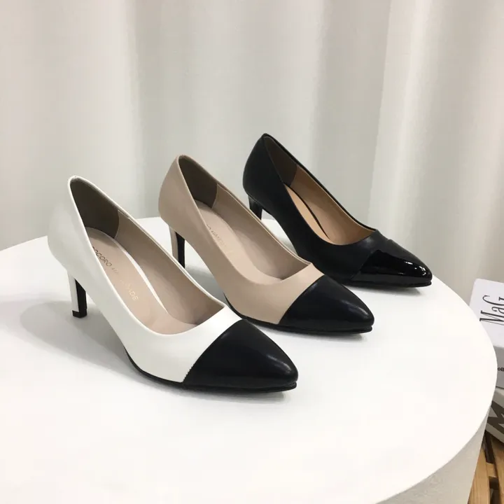 [국내제작/주문폭주] 배색 투톤 스틸레토 쿠션 펌프스 힐 5cm,7cm 상세 이미지 27
