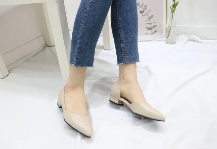 국산수제 3, 5, 7, 9cm 옆트임 펌프스 구두 상세 이미지 14