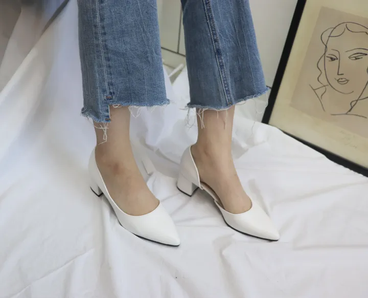 국산수제 3, 5, 7, 9cm 옆트임 펌프스 구두 상세 이미지 22
