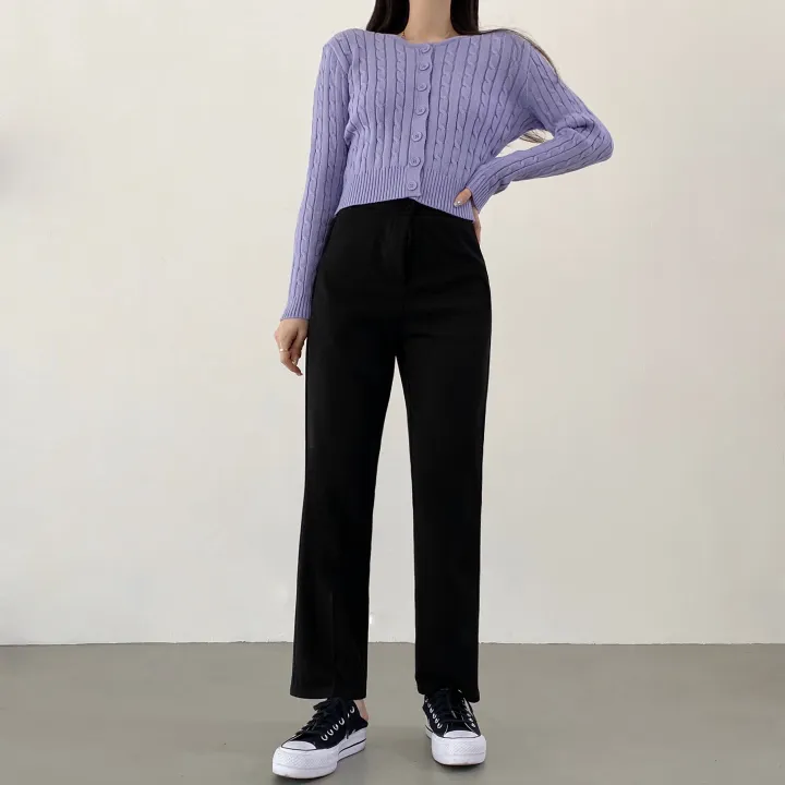 [S~2XL/3가지기장] 숏,미디엄,롱버전 사방스판 일자핏 밴딩 슬랙스 상세 이미지 8