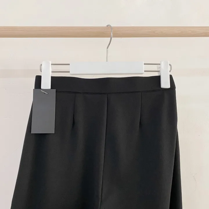 [S~2XL/3가지기장] 숏,미디엄,롱버전 사방스판 일자핏 밴딩 슬랙스 상세 이미지 14