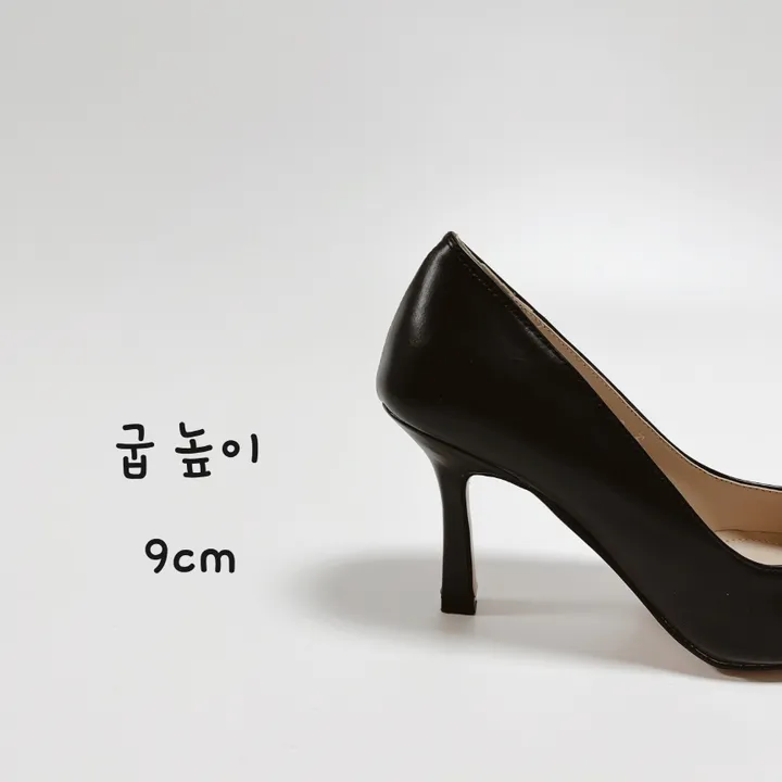 시크한 브이 컷팅 스틸레토 하이힐 상세 이미지 12