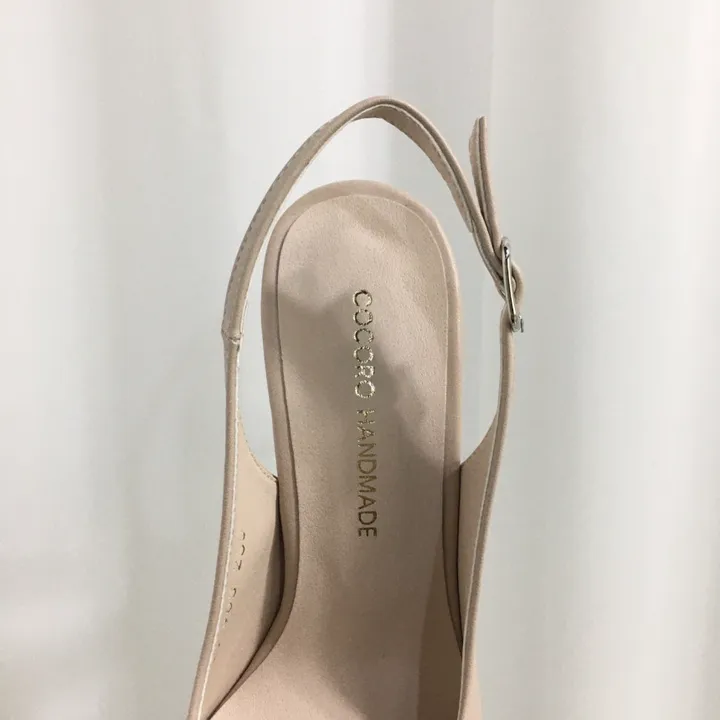 [당일배송/국산수제] 5cm,7cm,9cm 스틸레토 쿠션 브이컷 슬링백힐 상세 이미지 21