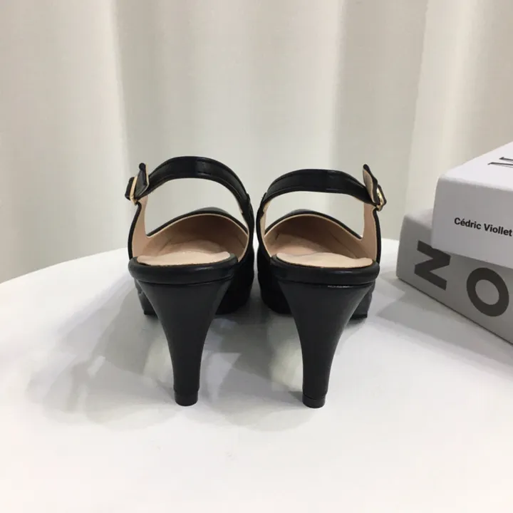 가보시 슬링백힐[오늘출발]최저가 국산수제 스틸레토 가보시 쿠션 슬링백 힐 8cm 상세 이미지 28