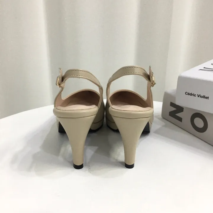 가보시 슬링백힐[오늘출발]최저가 국산수제 스틸레토 가보시 쿠션 슬링백 힐 8cm 상세 이미지 19