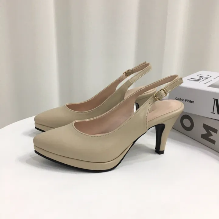 가보시 슬링백힐[오늘출발]최저가 국산수제 스틸레토 가보시 쿠션 슬링백 힐 8cm 상세 이미지 18