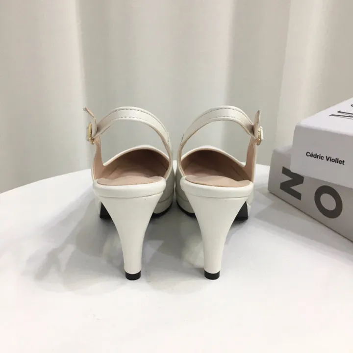 가보시 슬링백힐[오늘출발]최저가 국산수제 스틸레토 가보시 쿠션 슬링백 힐 8cm 상세 이미지 10