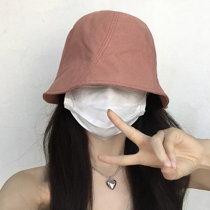 [추가할인/당일출고] 오드리 벙거지 - 봄 여름 가을 겨울 사계절 여자 버킷햇 빅사이즈 모자 방수 가벼운 커플 남자 코수술 눈수술 쌍수 성형수술 코성형 블랙 베이지 그린 핑크 상세 이미지 27