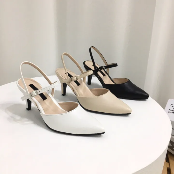 [당일배송/국산수제] 2cm,7cm 스틸레토 라인 쿠션 스트랩힐 상세 이미지 4