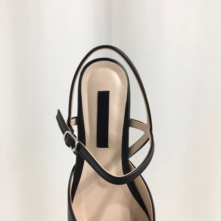 [당일배송/국산수제] 2cm,7cm 스틸레토 라인 쿠션 스트랩힐 상세 이미지 16