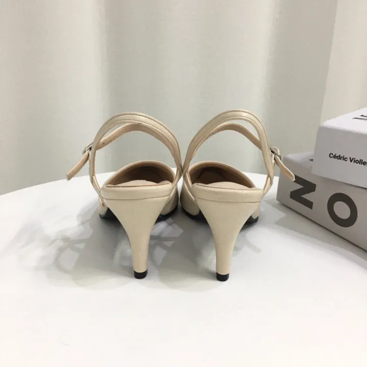 [당일배송/국산수제] 2cm,7cm 스틸레토 라인 쿠션 스트랩힐 상세 이미지 56
