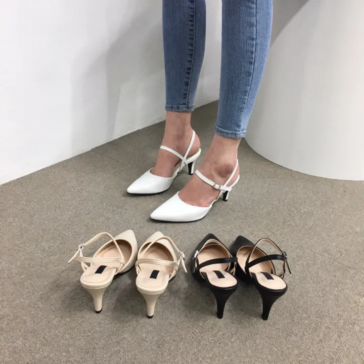 [당일배송/국산수제] 2cm,7cm 스틸레토 라인 쿠션 스트랩힐 상세 이미지 10