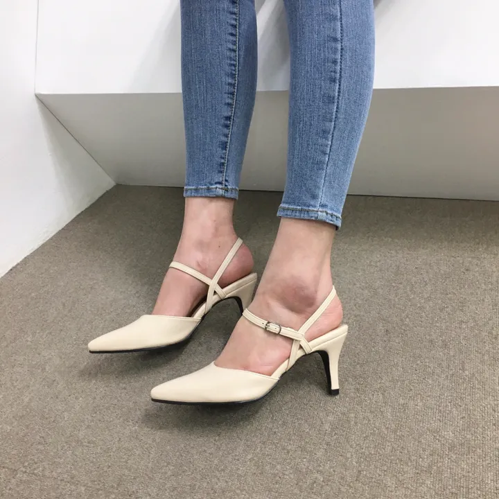 [당일배송/국산수제] 2cm,7cm 스틸레토 라인 쿠션 스트랩힐 상세 이미지 59